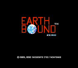 Earthbound Zero (sprites restored)